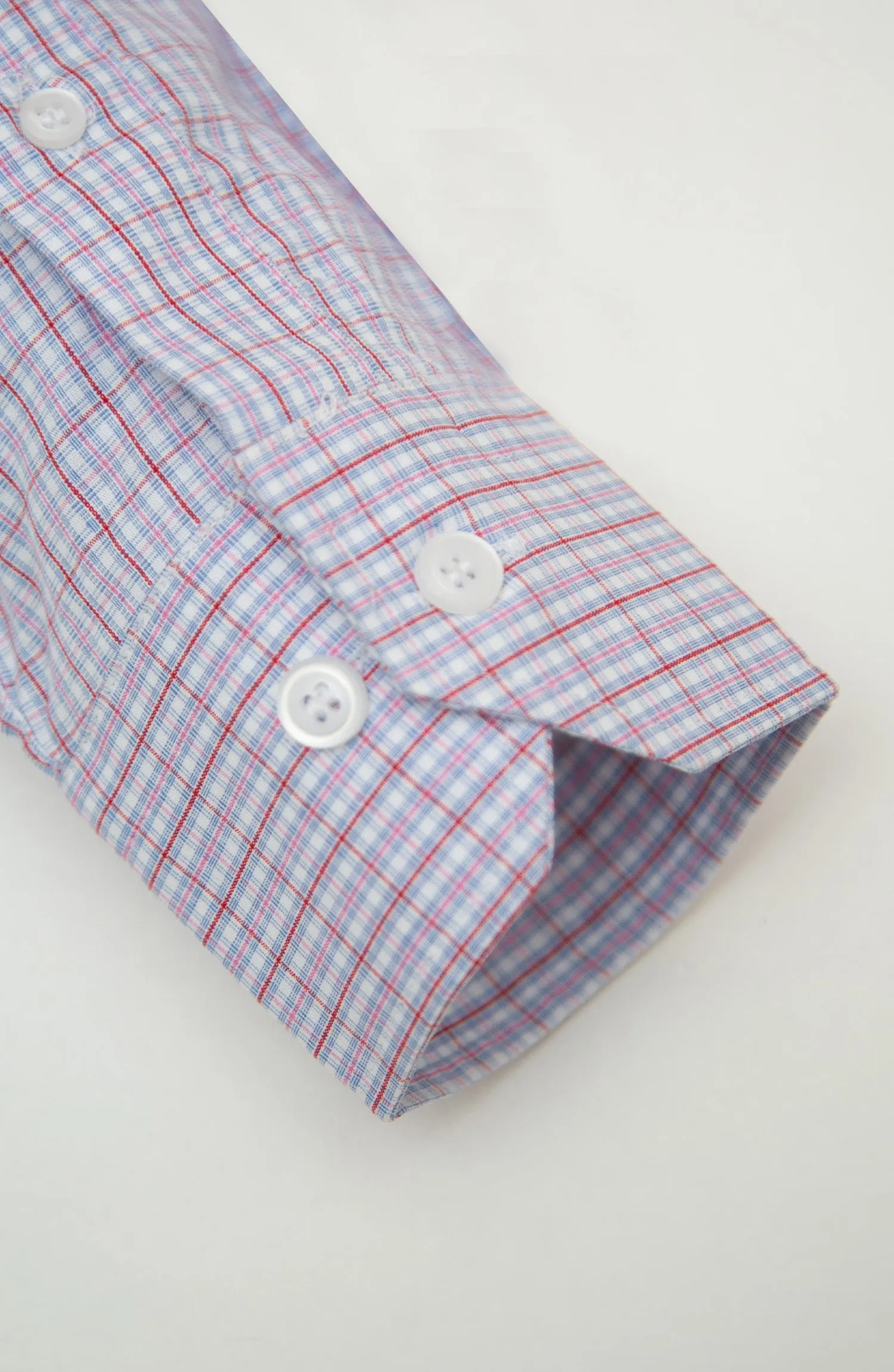 Sky/Red Luxer Formal Shirt