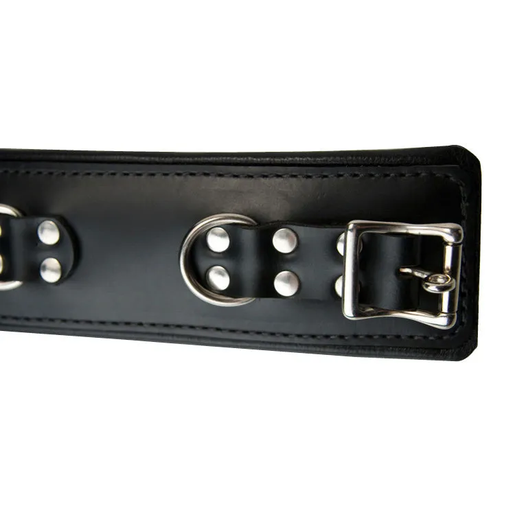 Strict Leather Padded Premium Locking Wrist Restraints