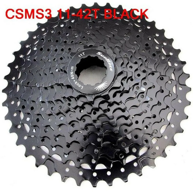 Sunrace 10 Speed Cassette CSMS3 CSMX3 11-40T 42T 46T 51T Bike Cassette fit Shimano SRAM Flywheel 11-40 11-42 11-46 10V Cassette