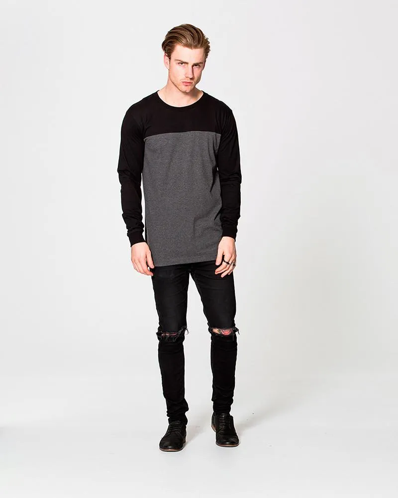 Two Tone Long Sleeve T-Shirt