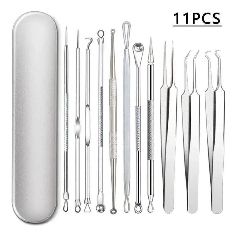 Ultimate Stainless Steel Blackhead Removal Kit for Clear Skin