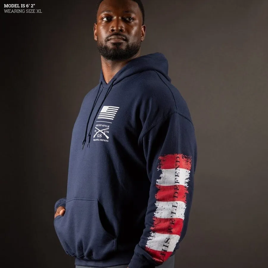 United We Stand Hoodie - Navy