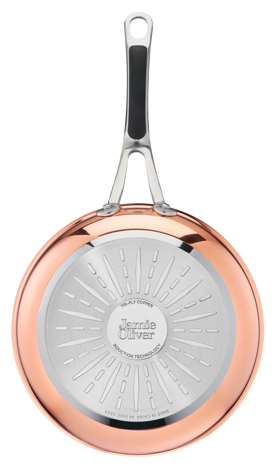 User manual and frequently asked questions Jamie Oliver by Tefal Premium Triply Copper Induction Frying Pan 24cm