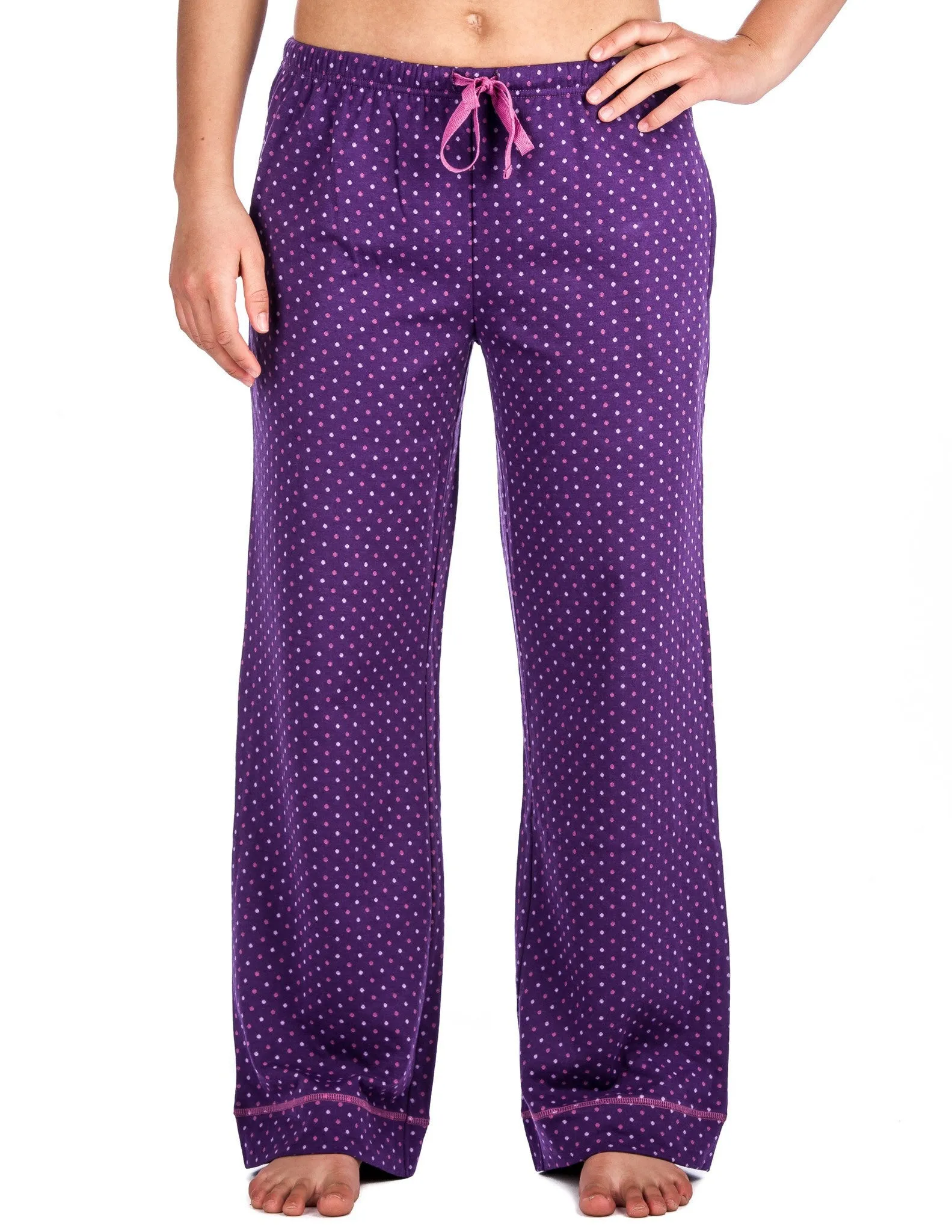 Women's Double Layer Knit Jersey Lounge Pants