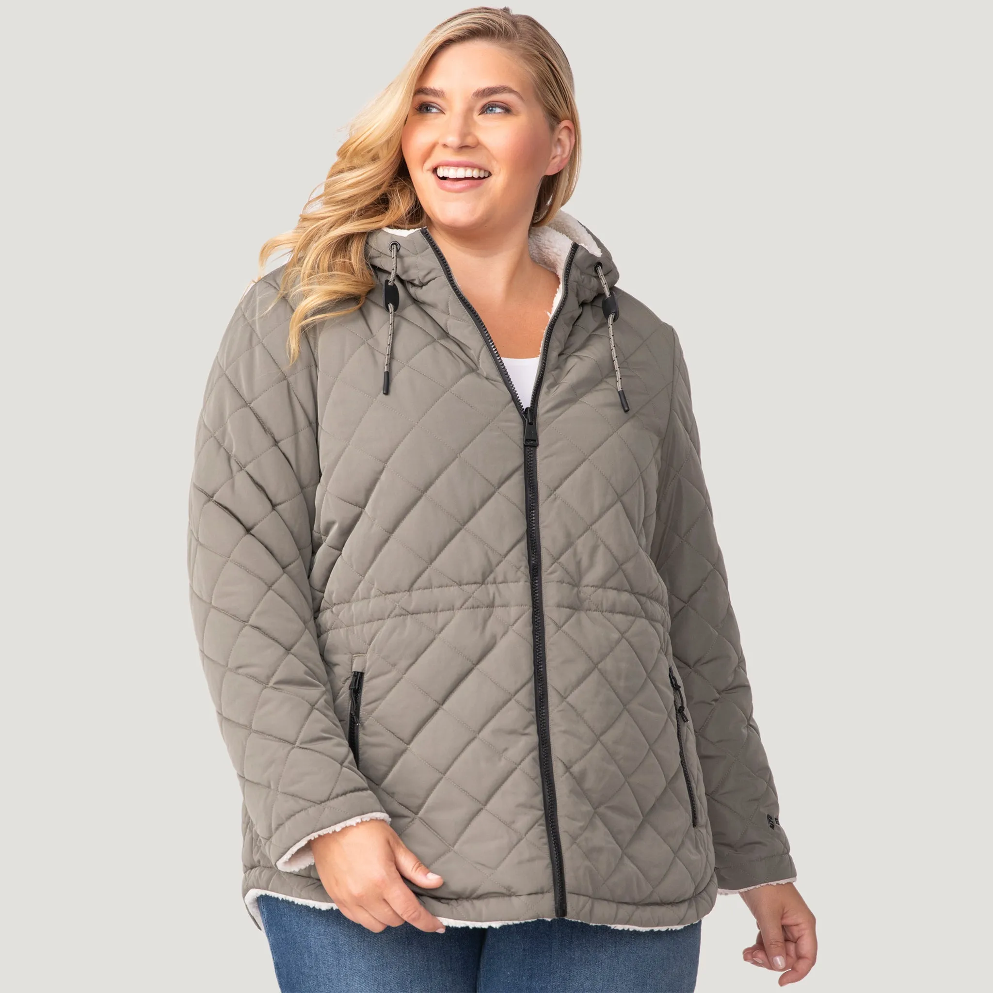 Women's Plus Size Switch It Up Cloud Lite Reversible Jacket