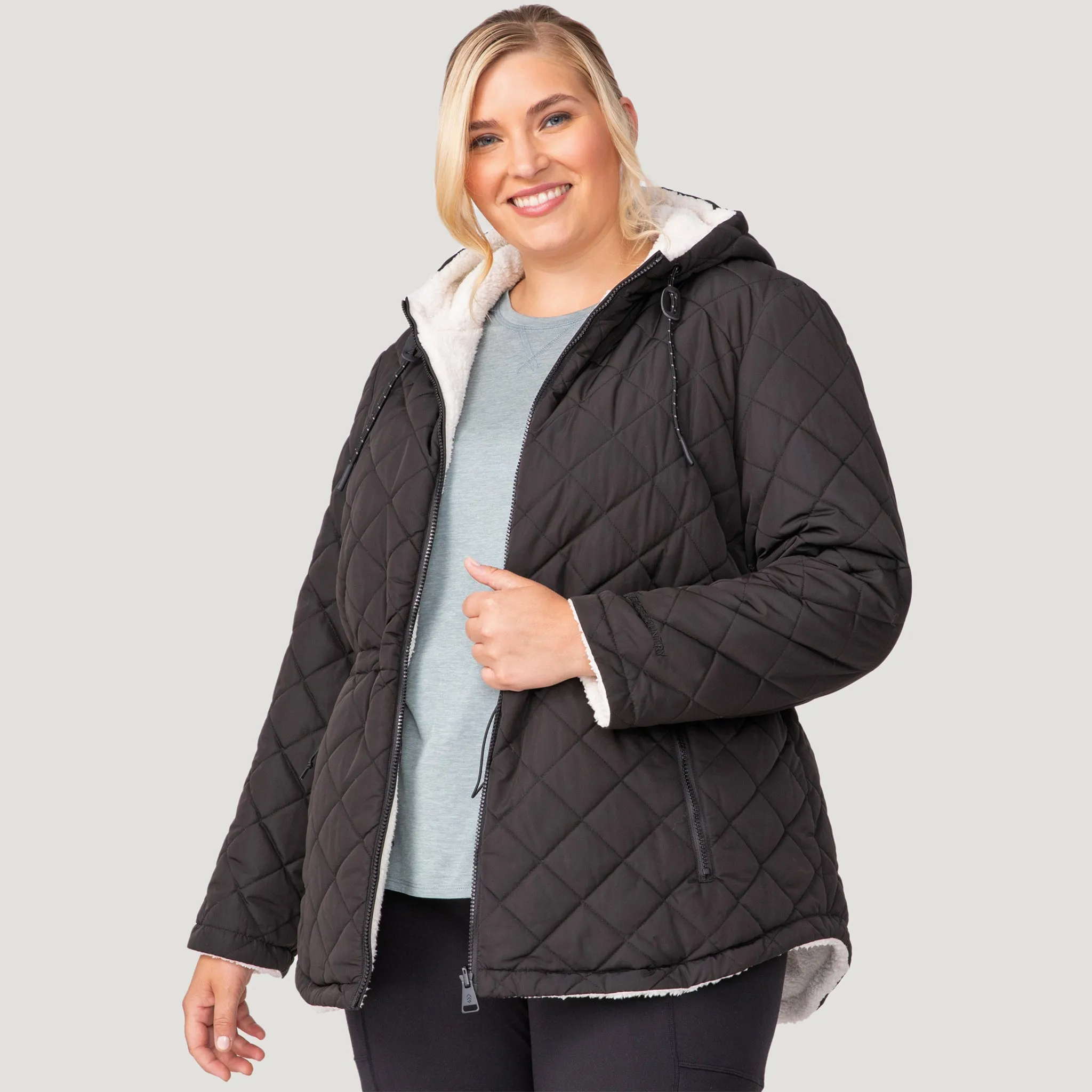 Women's Plus Size Switch It Up Cloud Lite Reversible Jacket