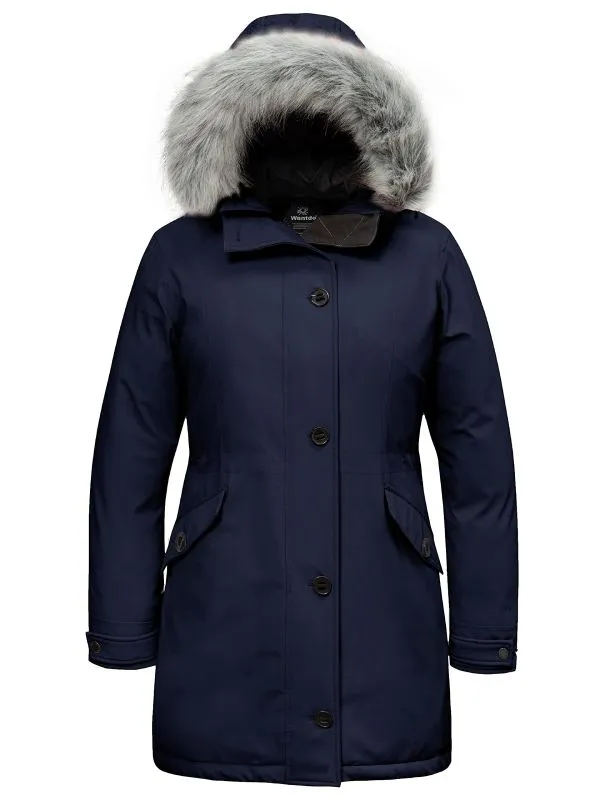 Women's Plus Size Winter Parka Coat